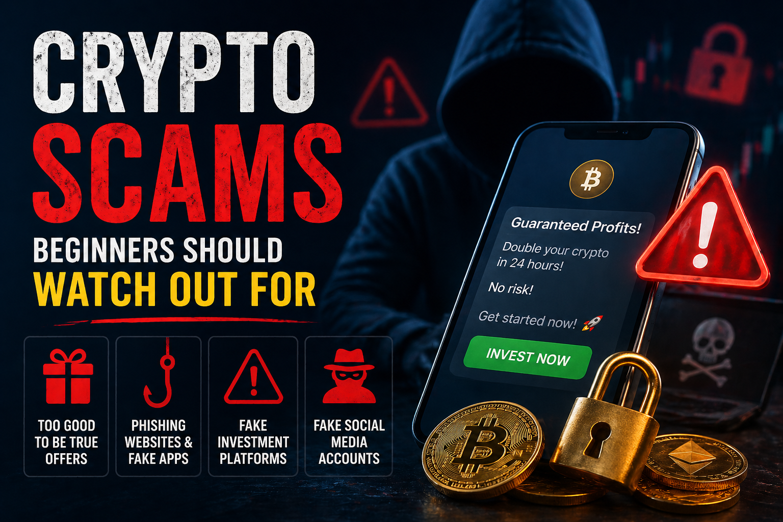 Crypto Scams Beginners Should Watch Out For